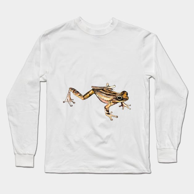 frog Long Sleeve T-Shirt by VicaVeresk